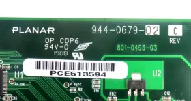 944-0679-02 Planar 801-0495-03 Flip Card For Parts/repair #2