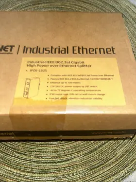 Ipoe-162s Planet Technology Corp Industrial 802.3at Gigabit High Power Over Ethernet Splitter
