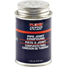 Pe-pjc4 Plumbeeze Plumb-eeze 4 Fl. Oz. Gray Pipe Compound