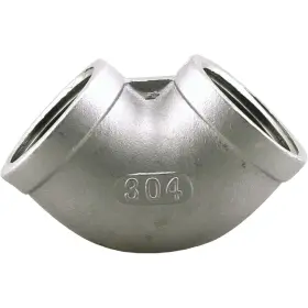 U2-sse-10 Plumbeeze Plumb-eeze 1 Inch Fip 90 Deg. Stainless Steel Elbow 1/4 Bend