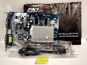 Vcgfx522apb Pny/nvidia Verto Geforce Fx 5200 Apg 8x Graphics Card