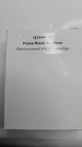 Q2344-pb Prime Black Aqueous Replacement Ink Cartridge - Fast Ship