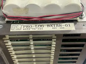 Bx18r-01 Pro-log 18-slot Card Rack Cage Cable M28501 Power Supply And 3 Cards #2