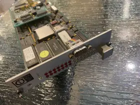 61061 Quad Tech 52190 Tech-qti Ppc 3000x Cpu Board With Qti Arcnet Controller