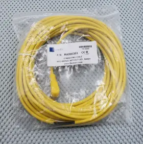 Rad00303 Radwell Cord Set 4 Pole Female Right Angle 4a Yellow Pvc 10m