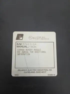 57413-1a Reliance Electric 57c413a Used For Parts Common Memory Module #3