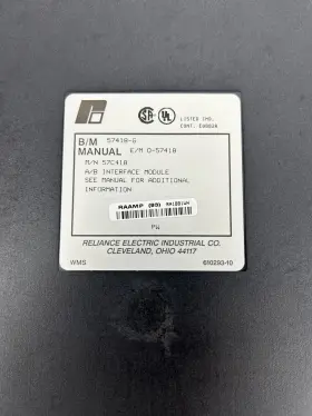 57418-g Reliance Electric 57c418 A/b Interface Module E/m 0-57418 #3