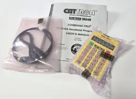Rac16a Remtron Command Pro Handheld Programmer Cattron And Cables Manual - New