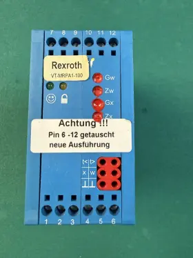 Vt-mrpa1-100 Rexroth Servo Hydraulic Valve Apmplifier