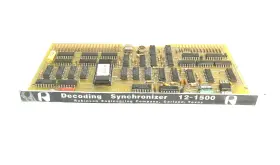 12-1500f Robinson Decoding Synchronizer Circuit Board Used