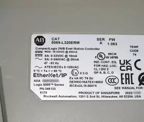5069-l320erm-jrlghewrg Rockwell Automation // Allen Bradley 2022 5069-l320erm /a Motion Updated Black Front Version #2