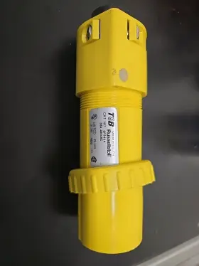 9p34u4 Russellstoll Used Thomas And Betts Electrical Plug