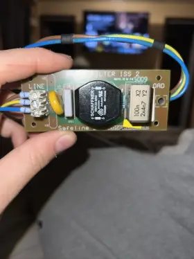 3800-028 Safeline Circuit Board. Great Condition-isolation And Noise Filter Pcb