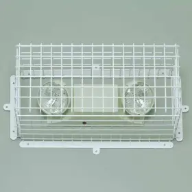 Sti-9649 Safety Technology International Wire Guard Steel White 24 1/2 Emrg Sign Sti 9649