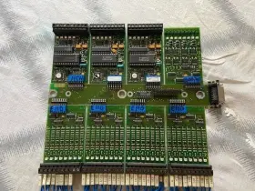 2-a400 Saia Pcd2 Backplane With 8 Io Card