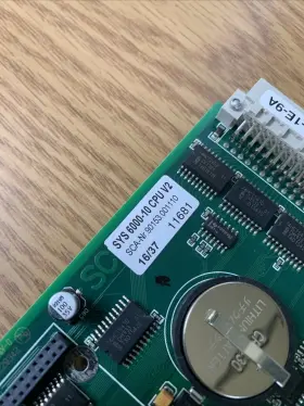 6000-10 Sca Cpu V2 See Pics #2