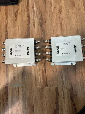 Fn256-80-28 Schaffner Lot Of 2 Schnaffer Fn 256-80-28 Power Line Filter 3x480/275vac 3ph Neutral