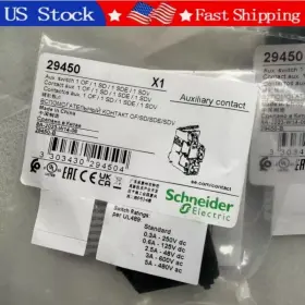 Schneider 29450 1pcs Brand New Circuit Breaker Auxiliary Contact Fast Delivery