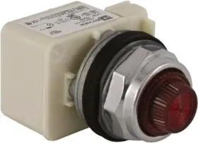 9001kp38r31 Schneider Electric 120 V Red Lens Incandescent Pilot Light Round