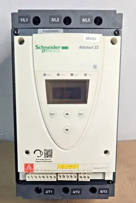 Ats2d88s6u Schneider Electric Untested Altistart 22 Soft Starter 88a 208v-600v