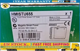 Hmistu655 Schneider Electric Touch Panel Screen 3.5 Inch Color Terminal Hmi