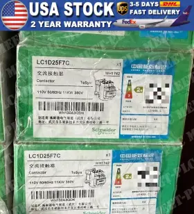 Lc1d25f7c Schneider 1pcs New Lc1d25f7 Telemecanique Contactor Fast Delivery