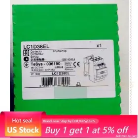 Lc1d38el Schneider One New For Contactor 38a 48vdc Fast Ship