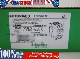 Lc1-d50abd Schneider Lc1d50abd Fst Dc24v New In Box Contactor Free Shipping