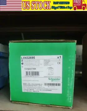 Schneider Lv432695 3p3t Micrologic 2.3 400a Nsx400h New In Box Dhl/fedex/ups