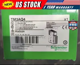 Tm3aq4 Schneider Analog Output Module New In Box Fast Shipping#ht