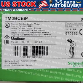 Tm3bceip Schneider New Plc Communication Module Original Box Expedited Shipping