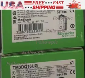 Schneider Tm3dq16ug Elect Digital Output Modicon Spring New In Box 1pcs