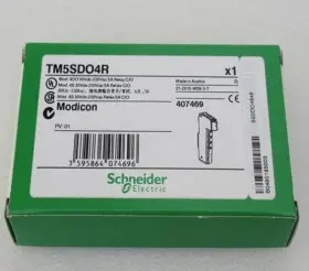 Tm5sdo4r Schneider 1pc Module Digital Output 30vdc/230vac 5a Relay C/o