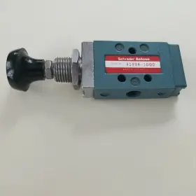 41494-1000 Schrader Bellows 414941000 Button Op Spring Spool Valve Inline Parker V61