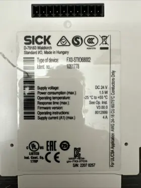 Fx0-stio68002 Sick Flexi Soft Module Used #2
