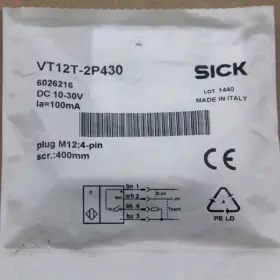 Vt12t-2p430 Sick New Vt12t2p430 6026216 Photoelectric Switch Sensor