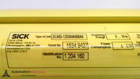 Xc40s-1203a0a00ba0 Sick Safety Light Curtain C4000 -sender -1204160 #259837 #2