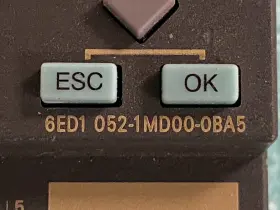 052-1md00-0ba5 Siemens Logo 12/24 Rc 6ed1 Logic Module Controller O454 #2