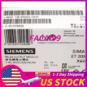 136-6ra00-0bf0 Siemens 6es7 Electronics Module Brand New Free Shipping