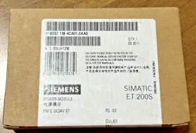 138-4ca01-0ab0 Siemens New Sealed 6es7