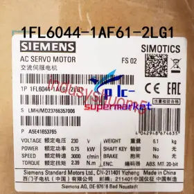 1fl6044-1af61-2lg1 Siemens 1 Pc New Original Plc 1fl6 044-1af61-2lg1