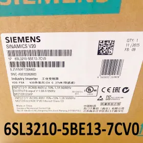 6sl3210-5be13-7cv0 Siemens 210-5be13-7cv0 New 6sl3 0.37kw Ac400-480v 50/60hz