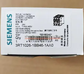 3rt1026-1bb46-1aa0 Siemens 1pc New 3rt1 026-1bb46-1aa0 Contactor