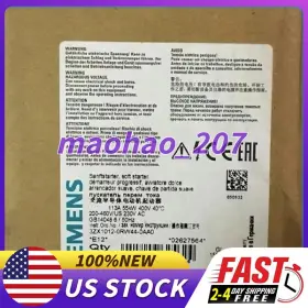 3rw4434-6bc44 Siemens New Sealed Free Shipping