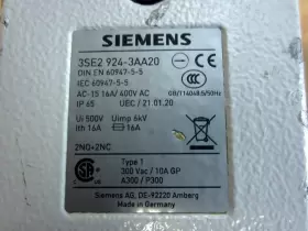 3se2924-3aa20 Siemens Foot Switch 3se29243aa20 #2