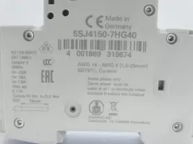 5sj4150-7hg40 Siemens Circuit Breaker #3