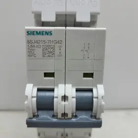 5sj4215-7hg42 Siemens Circuit Breaker 1.6 Amp 2 Pole 480y/277v New #2