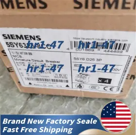 5sy6325-8cc Siemens Circuit Breaker New Sealed Free Shipping