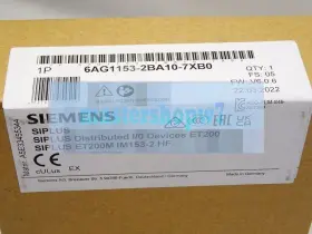6ag1153-2ba10-7xb0 Siemens 6ag1 153-2ba10-7xb0 New Siplus Et 200m Im153-2 6ag1153-2ba10-7xb0 Siemens 6ag1 153-2ba10-7xb0 New Siplus Et 200m Im153-2
