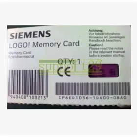 6ed1056-1da00-0ba0 Siemens 6ed1056-1da00-0b 1pcs New Logo Memory Card